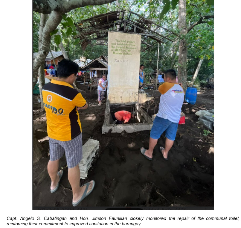 Improving Sanitation, Protecting the Marine Environment Through A Collaborative Effort: A Story of Barangay Barra’s Communal Toilet Project